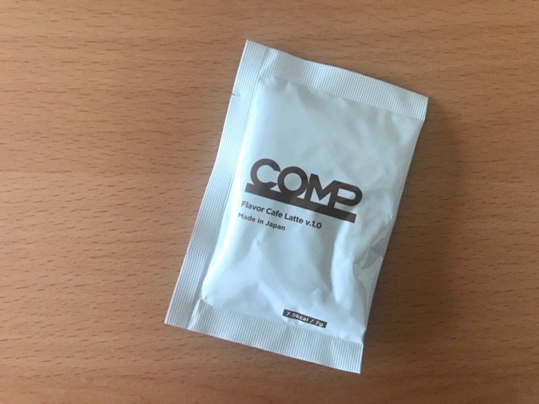 COMP Flavor（コンプフレーバー）_4つの風味_カフェラテ風味1袋