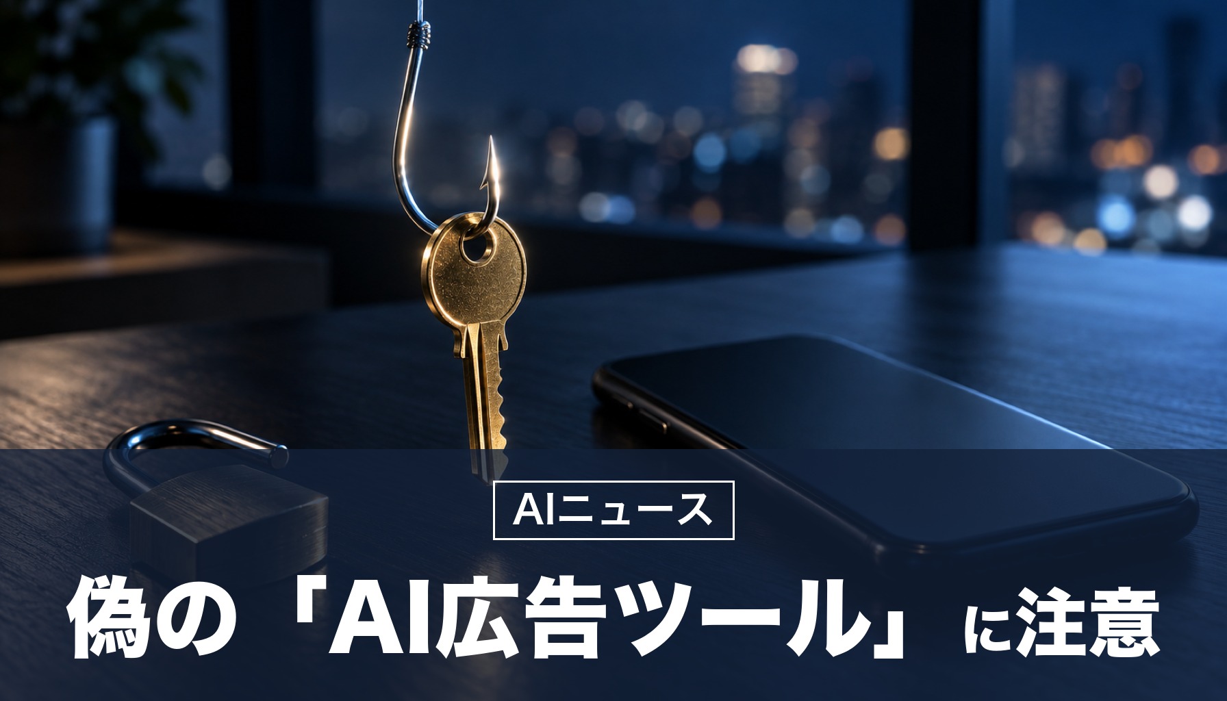 ChatGPTやClaudeの「広告ツール」を装う詐欺サイトが見つかる。「つなぐ」ボタンから、広告アカウントのパスワードと確認コードを盗む