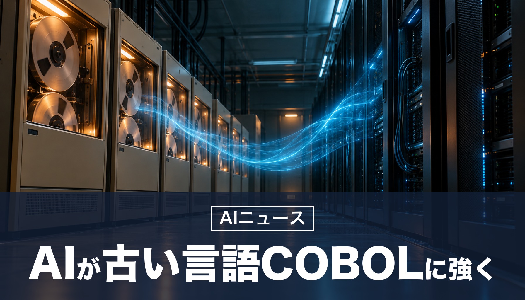OpenAIのAIが、銀行のシステムなどで使われる古いプログラミング言語「COBOL」に強く。別の言語への書き換えの試験で、正答率が5.4%から最大97.9%に