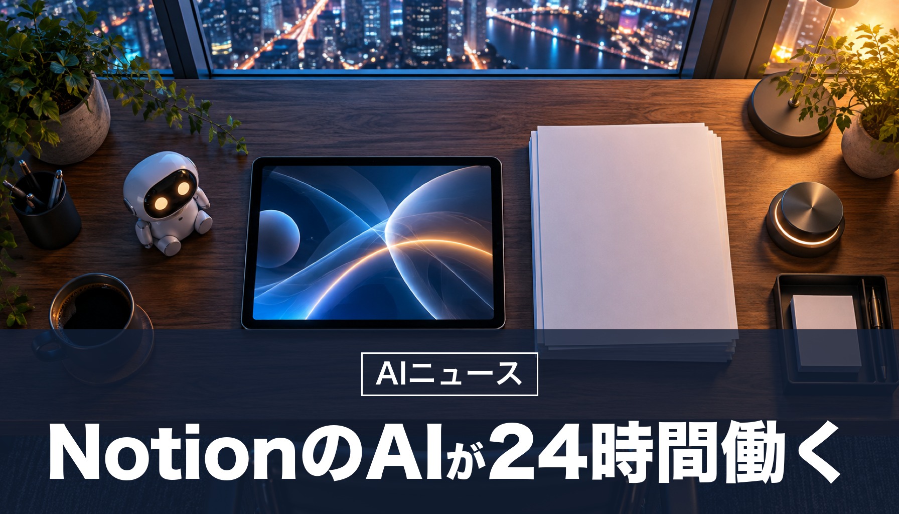 NotionのAIエージェントが、1つの仕事を24時間以上続けられるように。モデルを自動で選ぶ「Auto」で費用は平均約9割減、ChatGPTの契約もつなげる