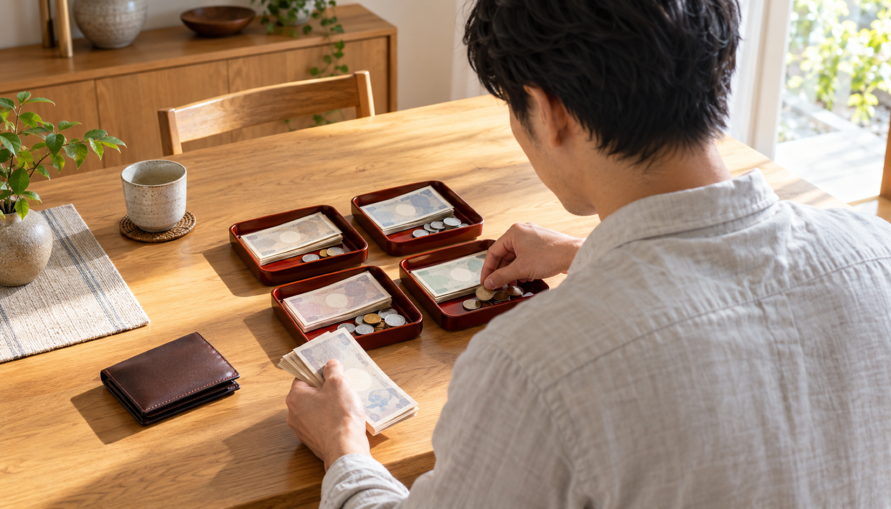 お金が貯まらない人は「使っていい額の線」を先に引けば自然とお金が残る
